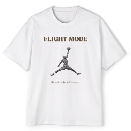 חולצת אוברסייז - flight mode