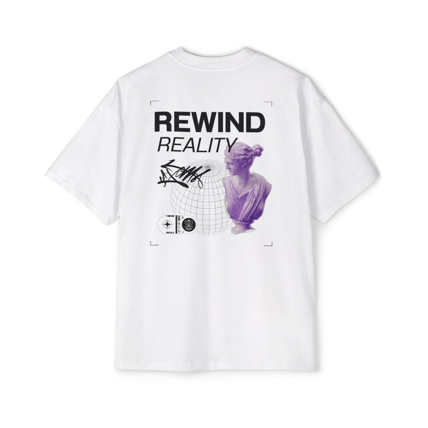 חולצת אוברסייז - rewind reality