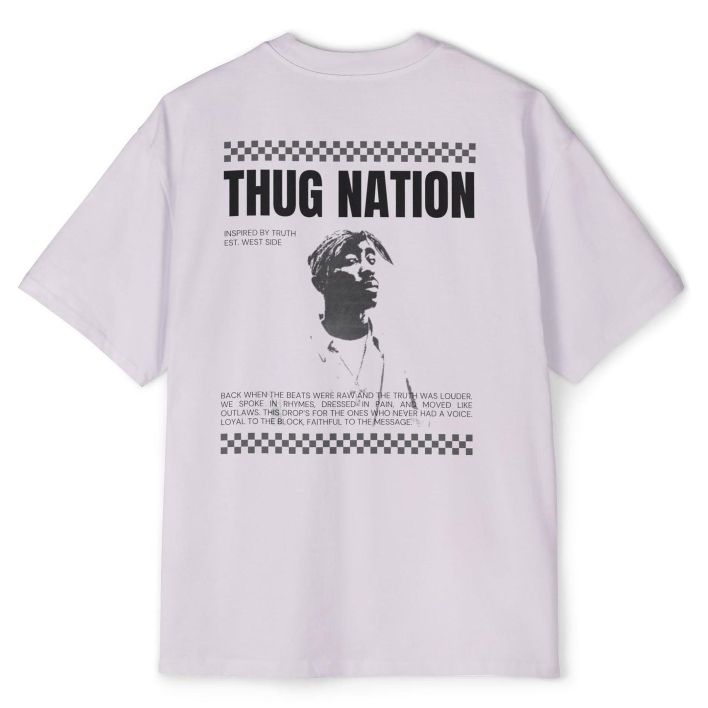 חולצת אוברסייז - thug nation