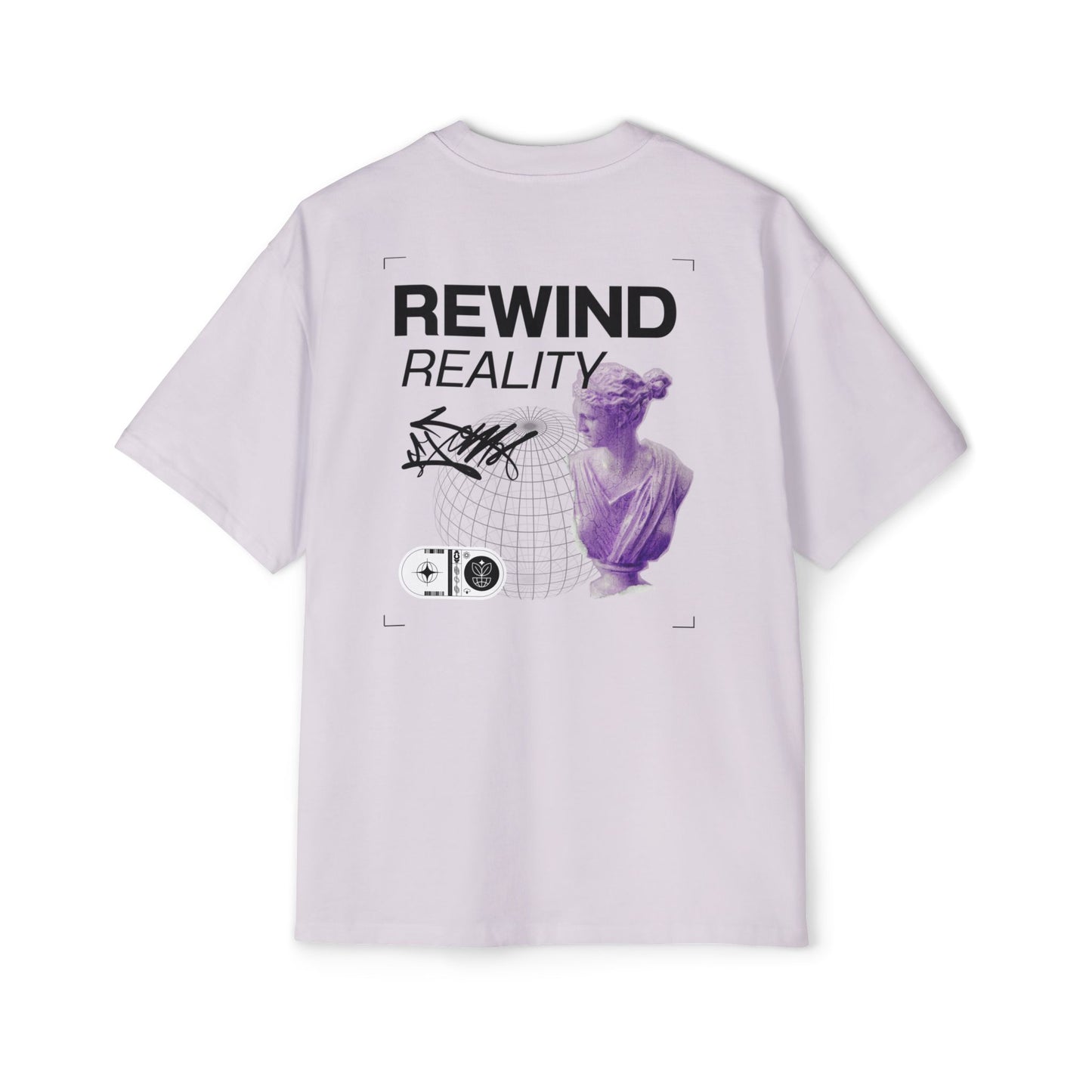 חולצת אוברסייז - rewind reality