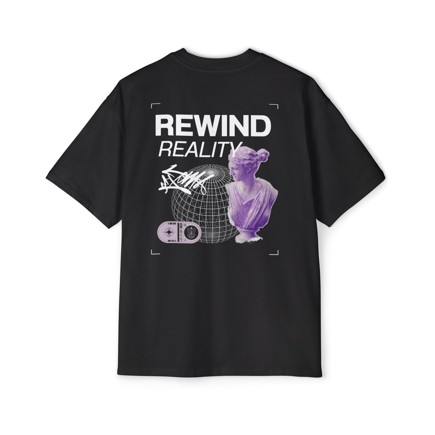 חולצת אוברסייז - rewind reality