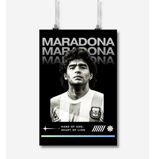 פוסטר 40*60 - MARADONA