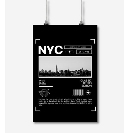 פוסטר 40*60 - NYC