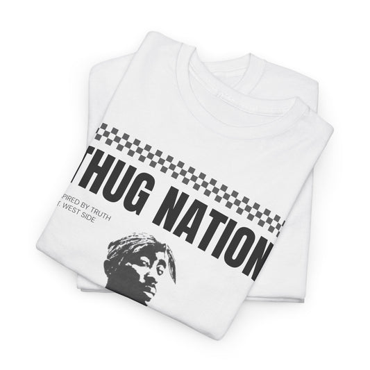 חולצה קצרה - thug nation