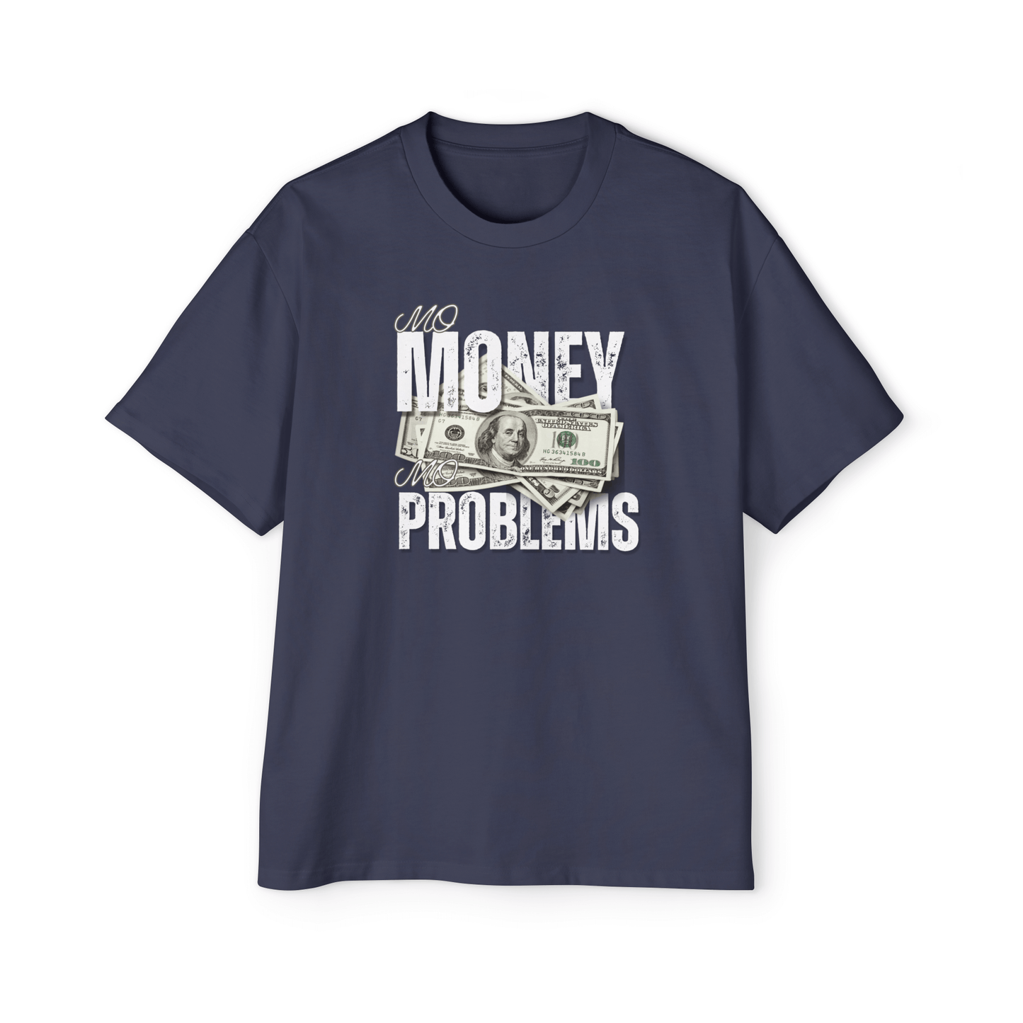 חולצת אוברסייז - front mo money mo problem