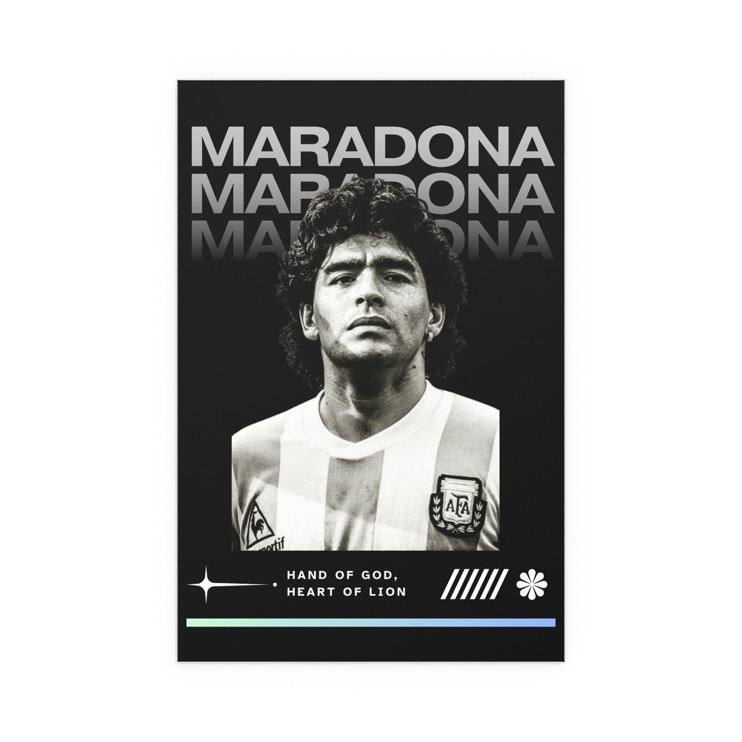 פוסטר 40*60 - MARADONA