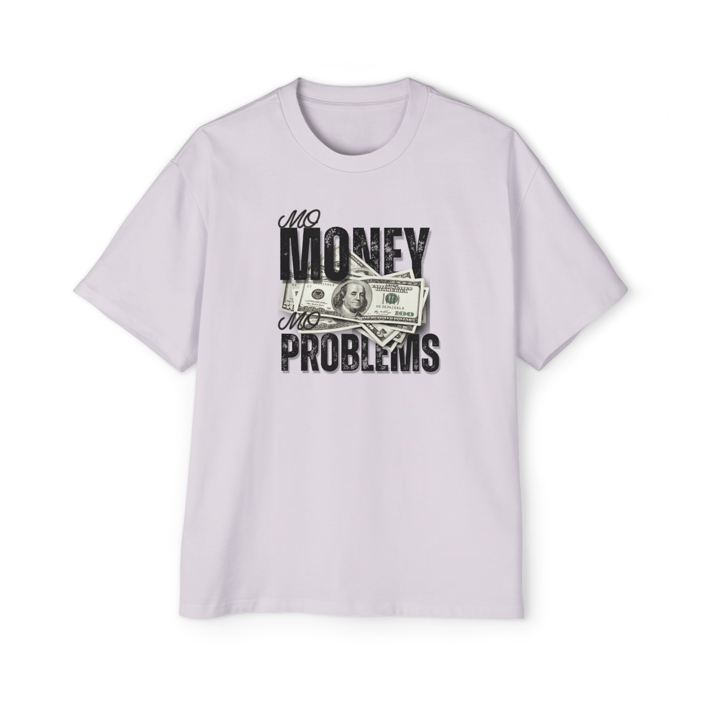חולצת אוברסייז - front mo money mo problem