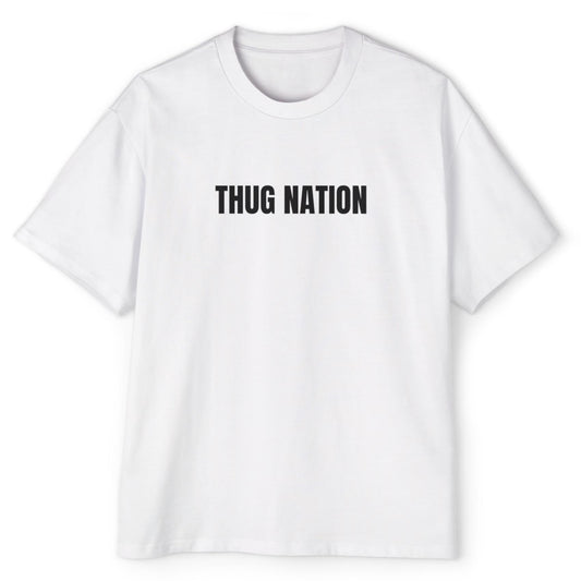 חולצת אוברסייז - thug nation