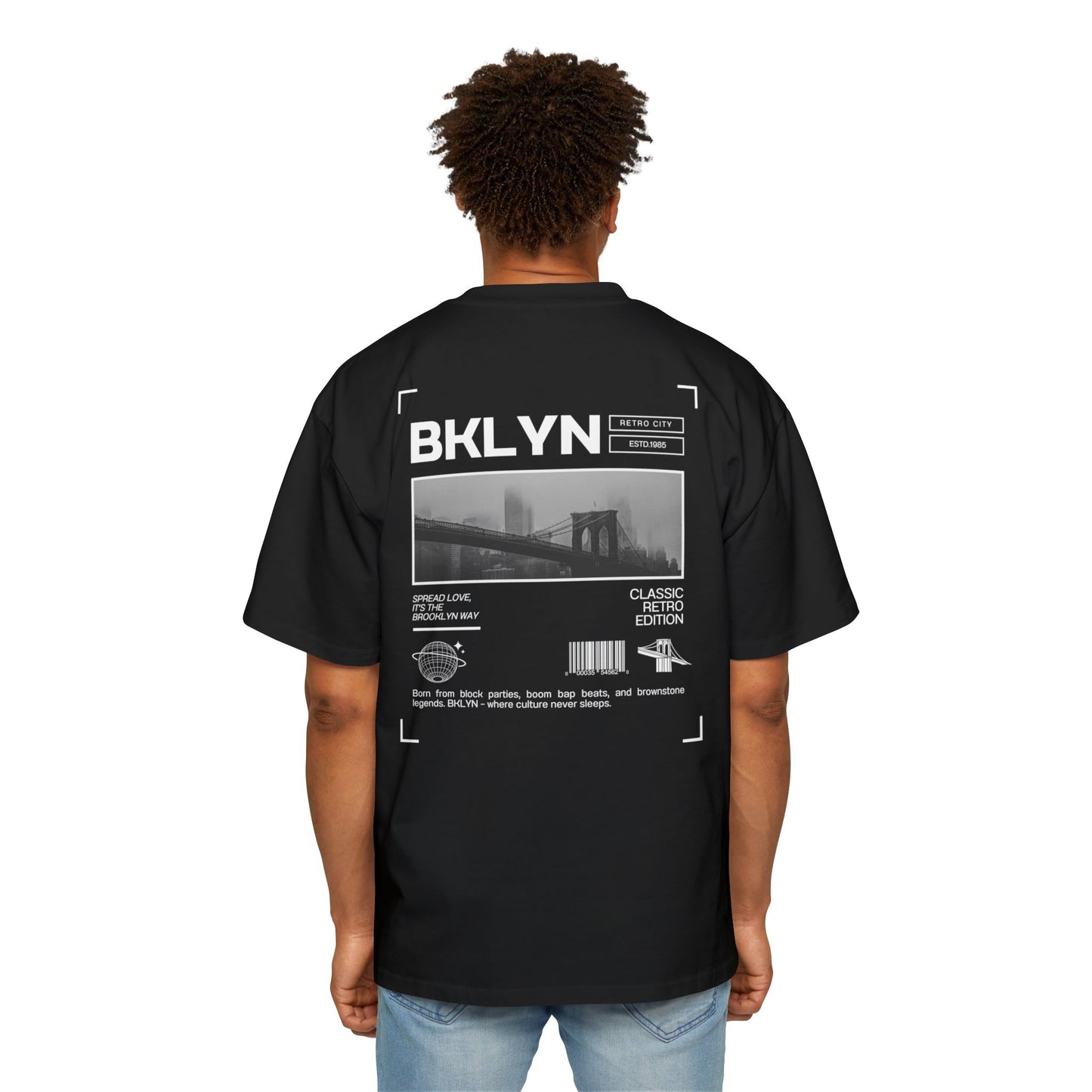 חולצת אוברסייז - Brooklyn