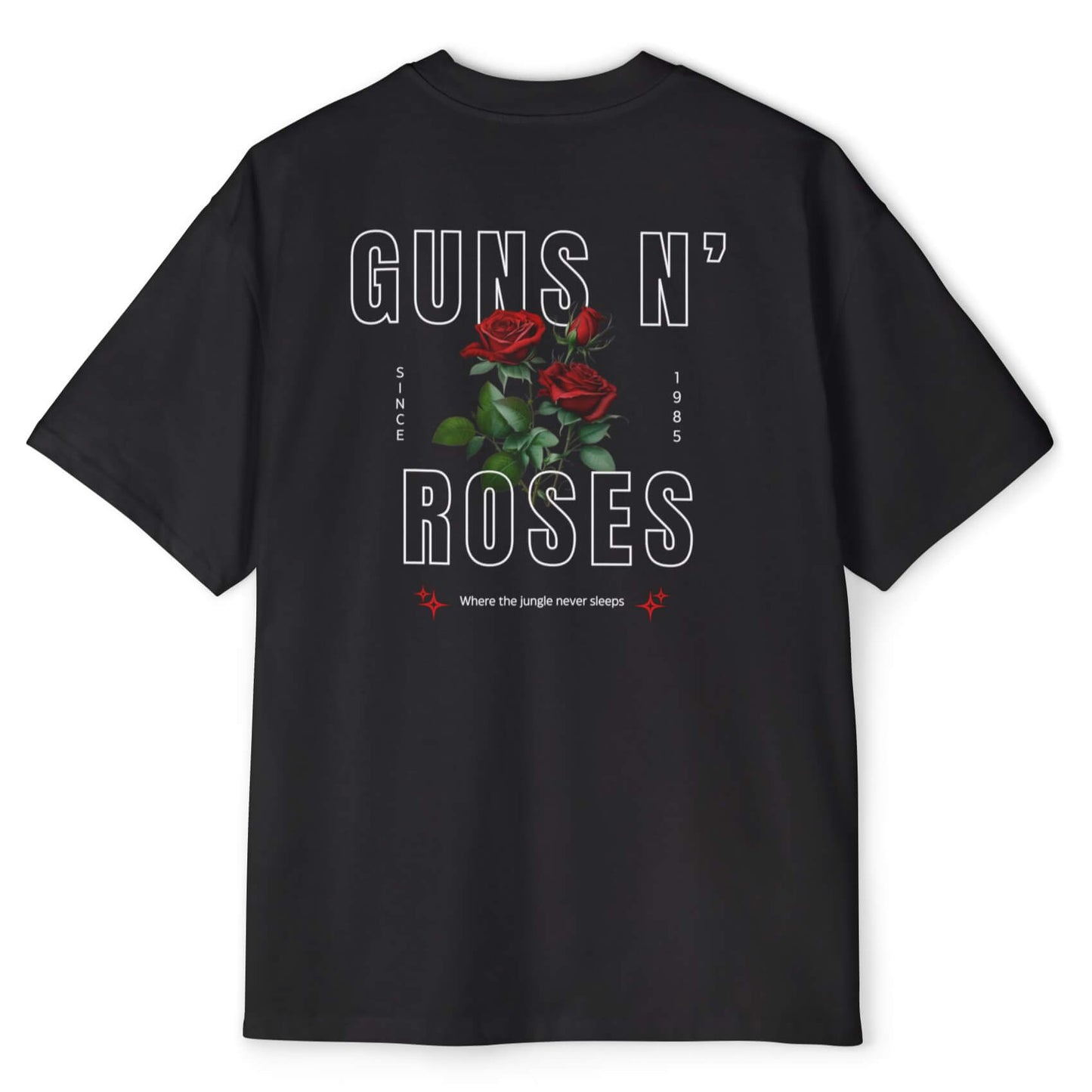 חולצת אוברסייז - guns n' roses