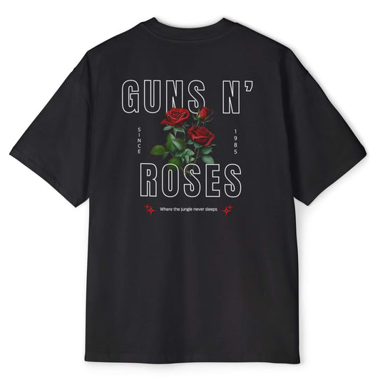 חולצת אוברסייז - guns n' roses