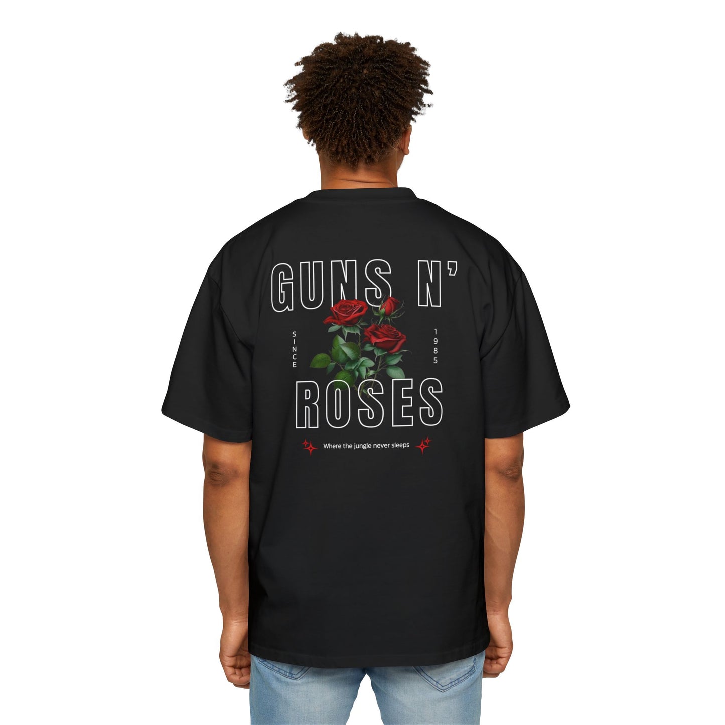 חולצת אוברסייז - guns n' roses