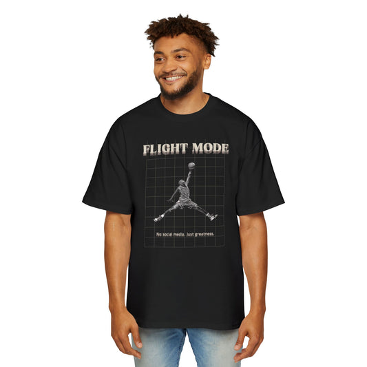 חולצת אוברסייז - flight mode