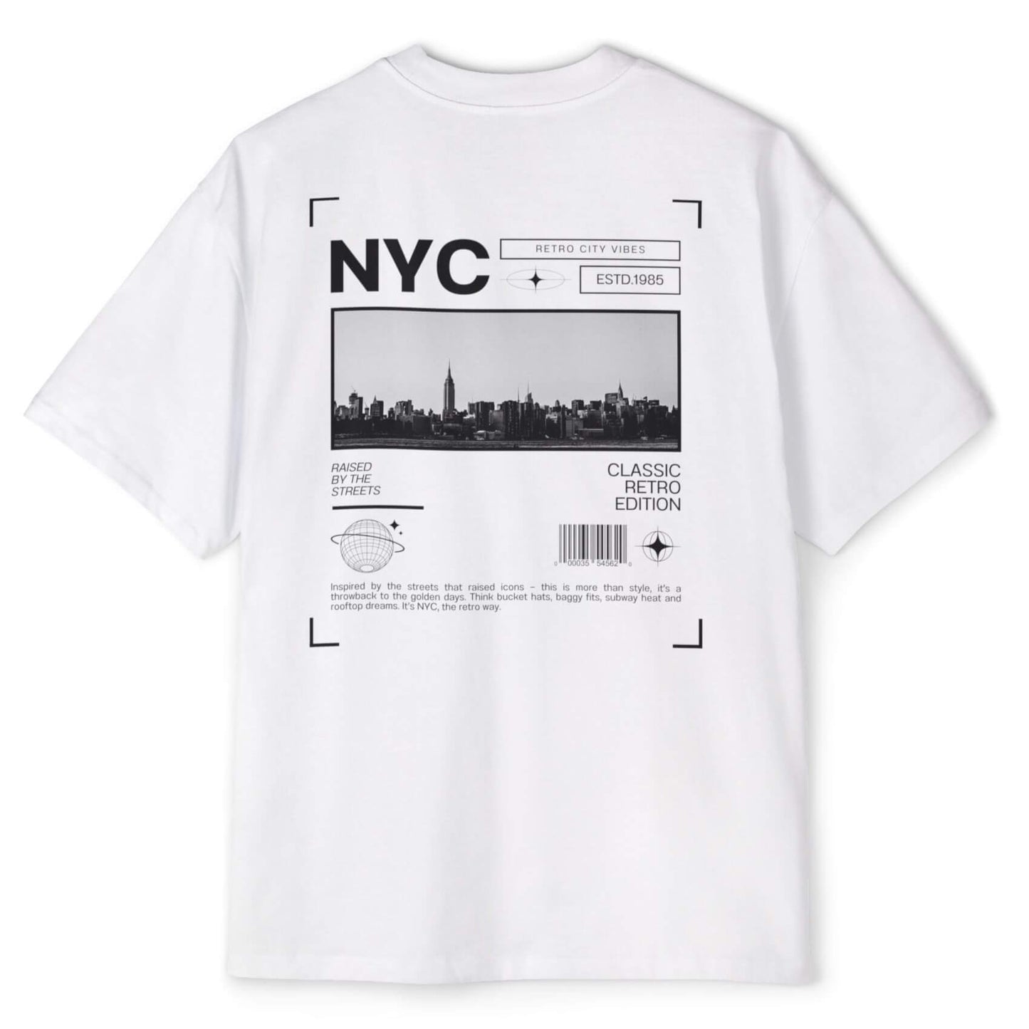חולצת אוברסייז - NYC