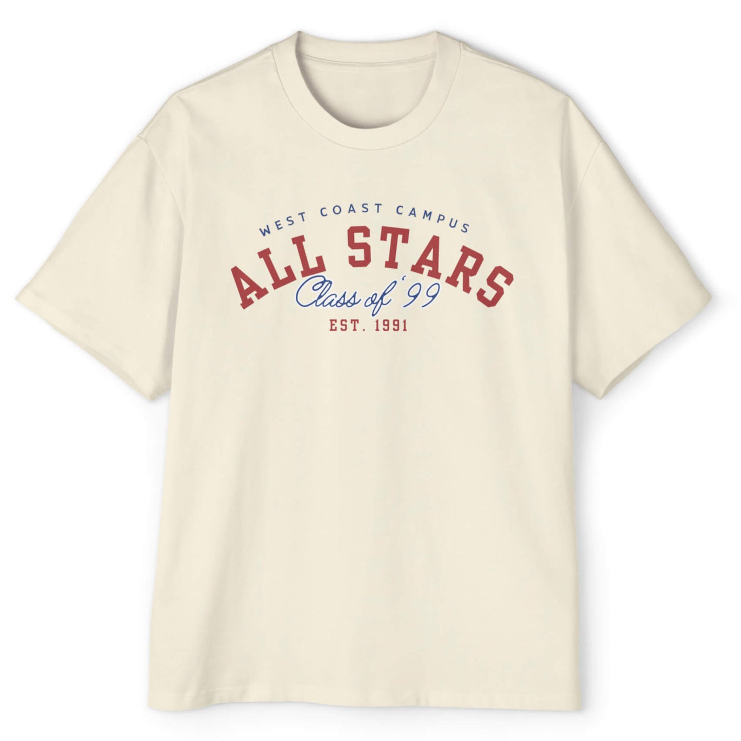 חולצת אוברסייז - all starts