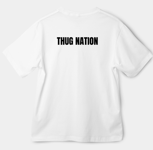 חולצת אוברסייז - thug nation
