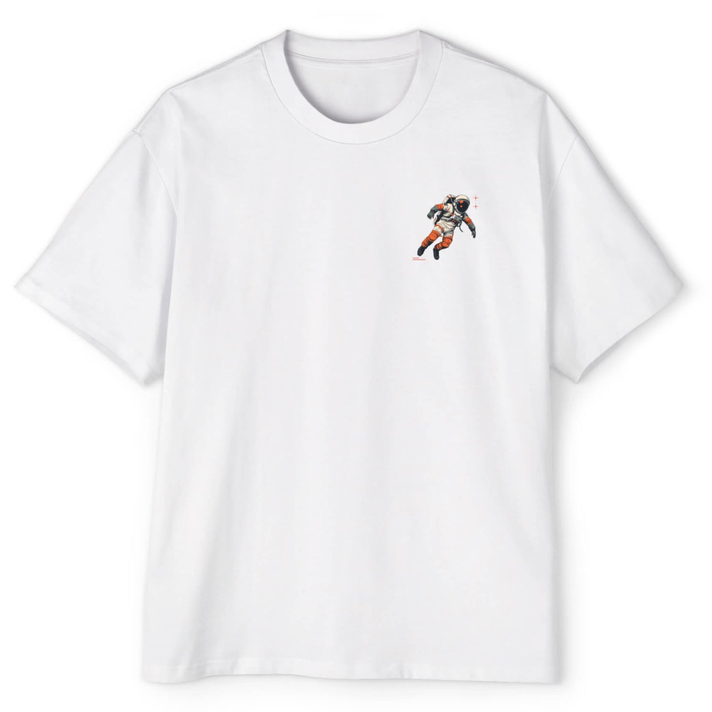 חולצת אוברסייז - astronaut