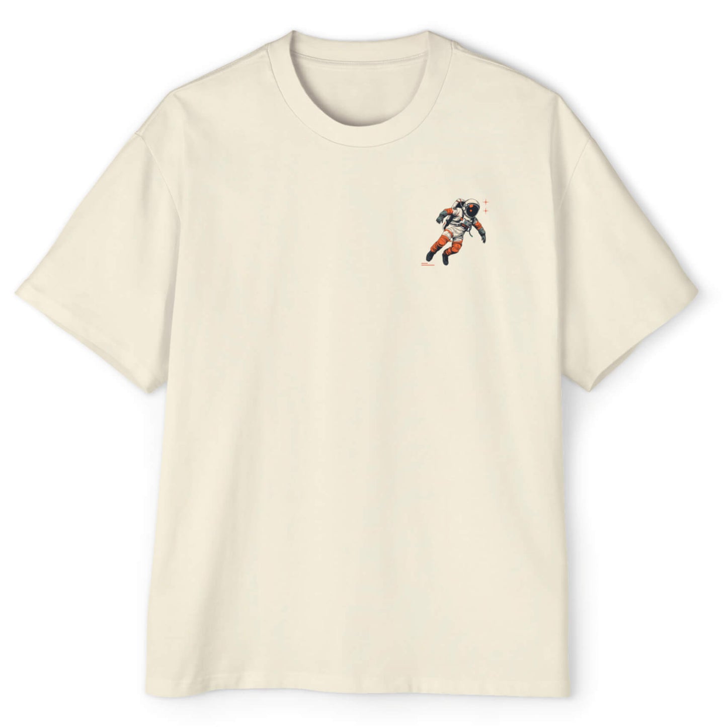 חולצת אוברסייז - astronaut