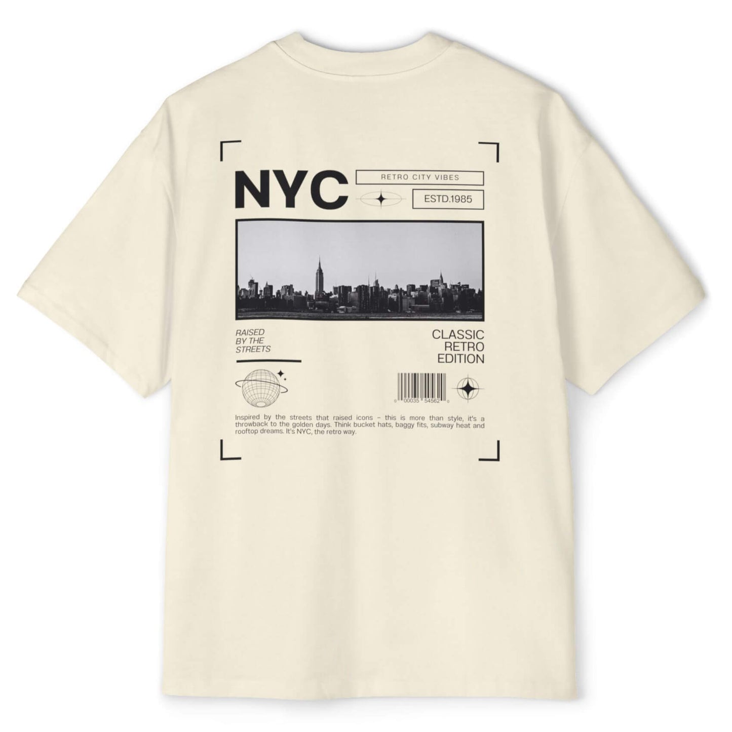חולצת אוברסייז - NYC