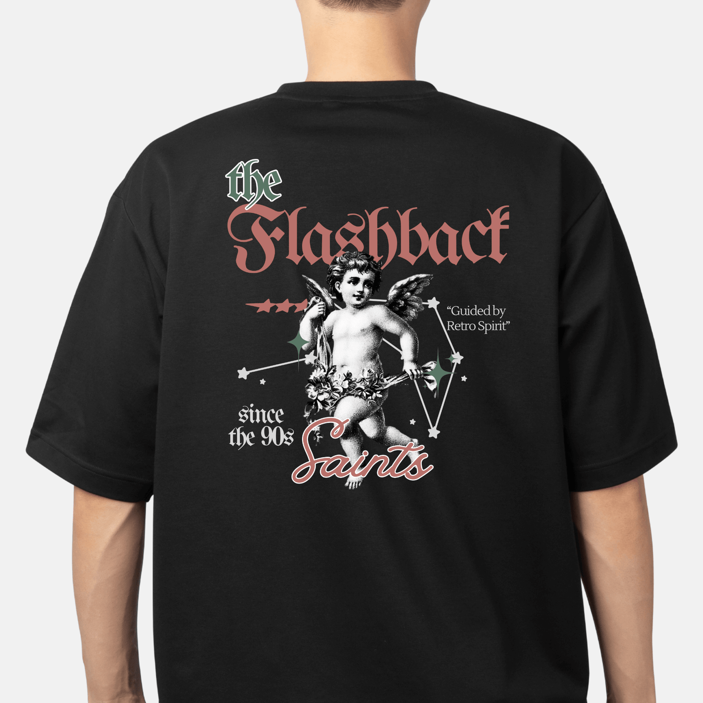 חולצת אוברסייז - the flashback saints