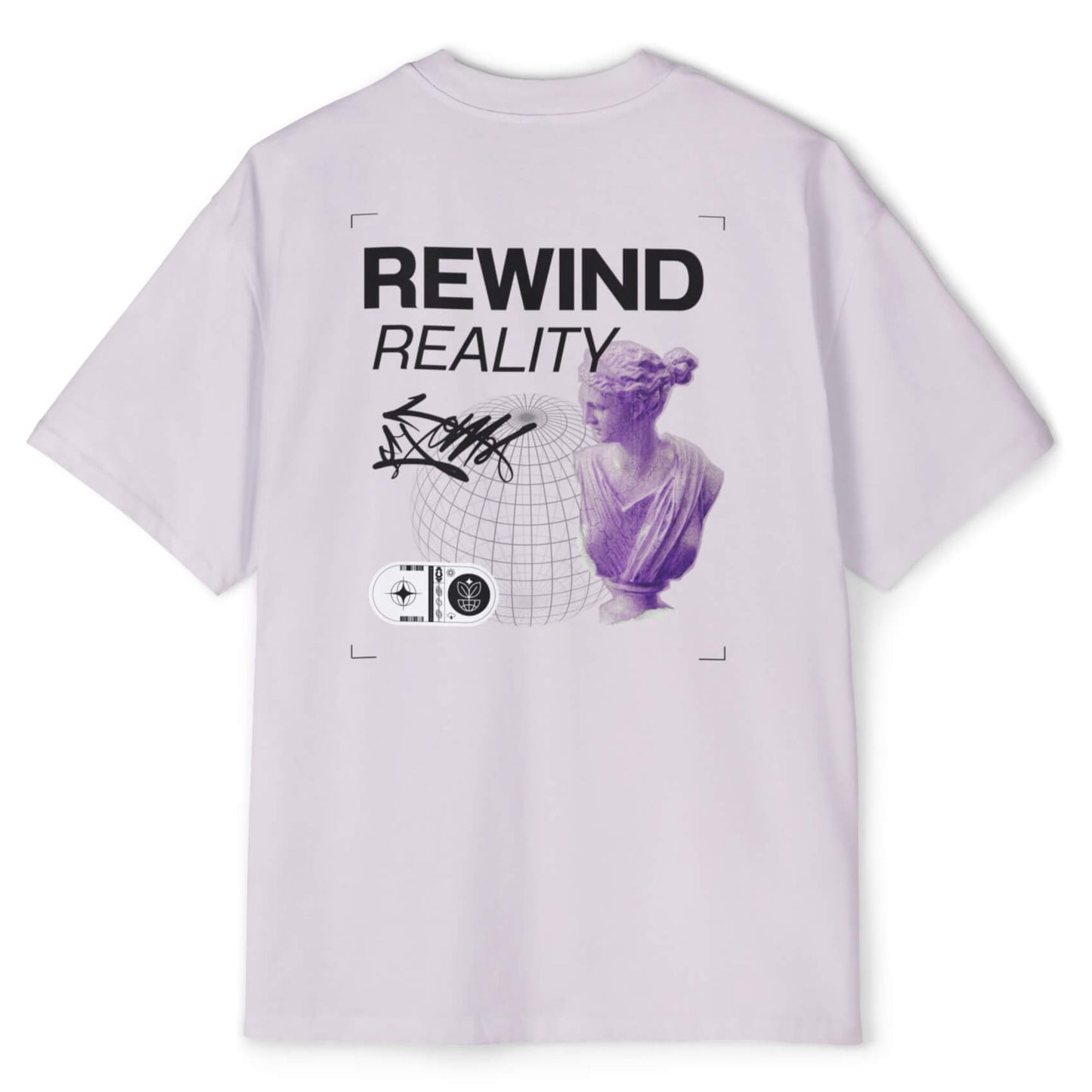 חולצת אוברסייז - rewind reality