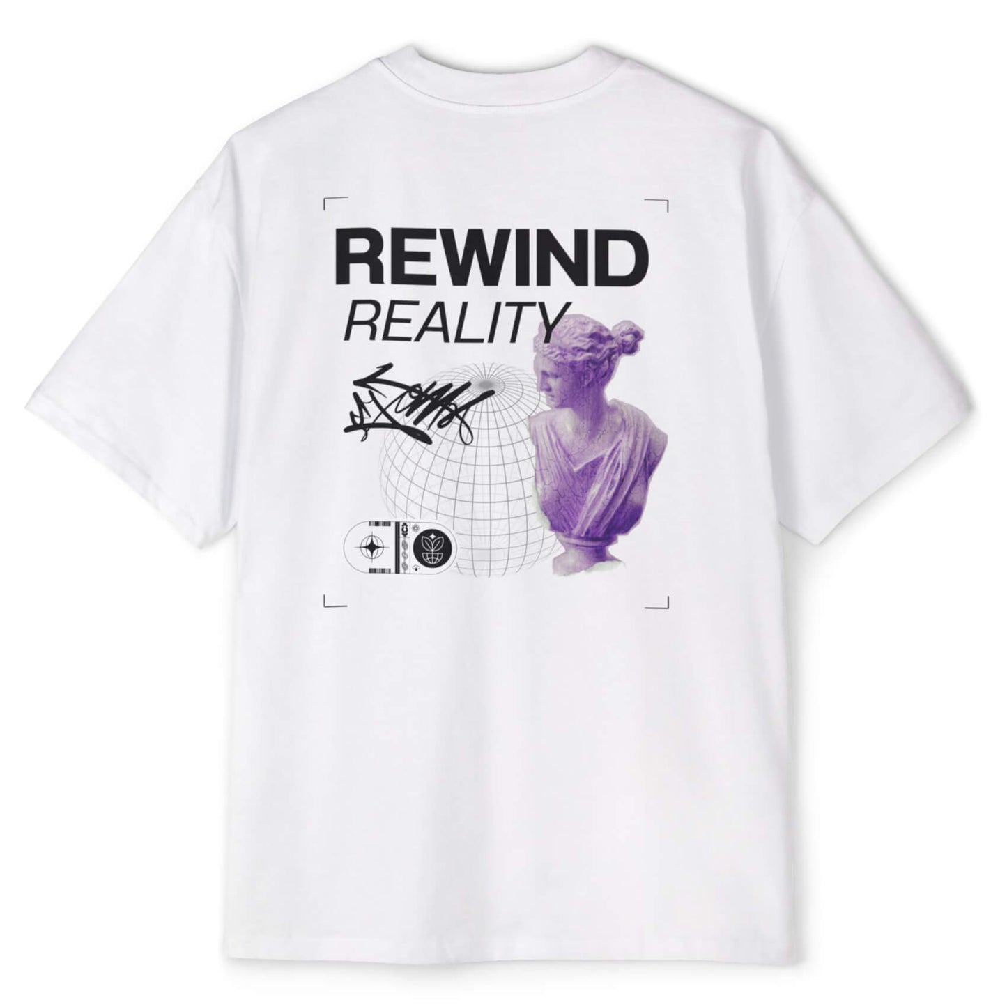 חולצת אוברסייז - rewind reality