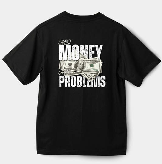 חולצת אוברסייז - front mo money mo problem