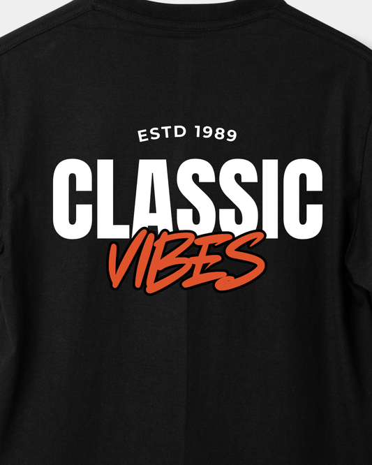 חולצת אוברסייז - classic vibes