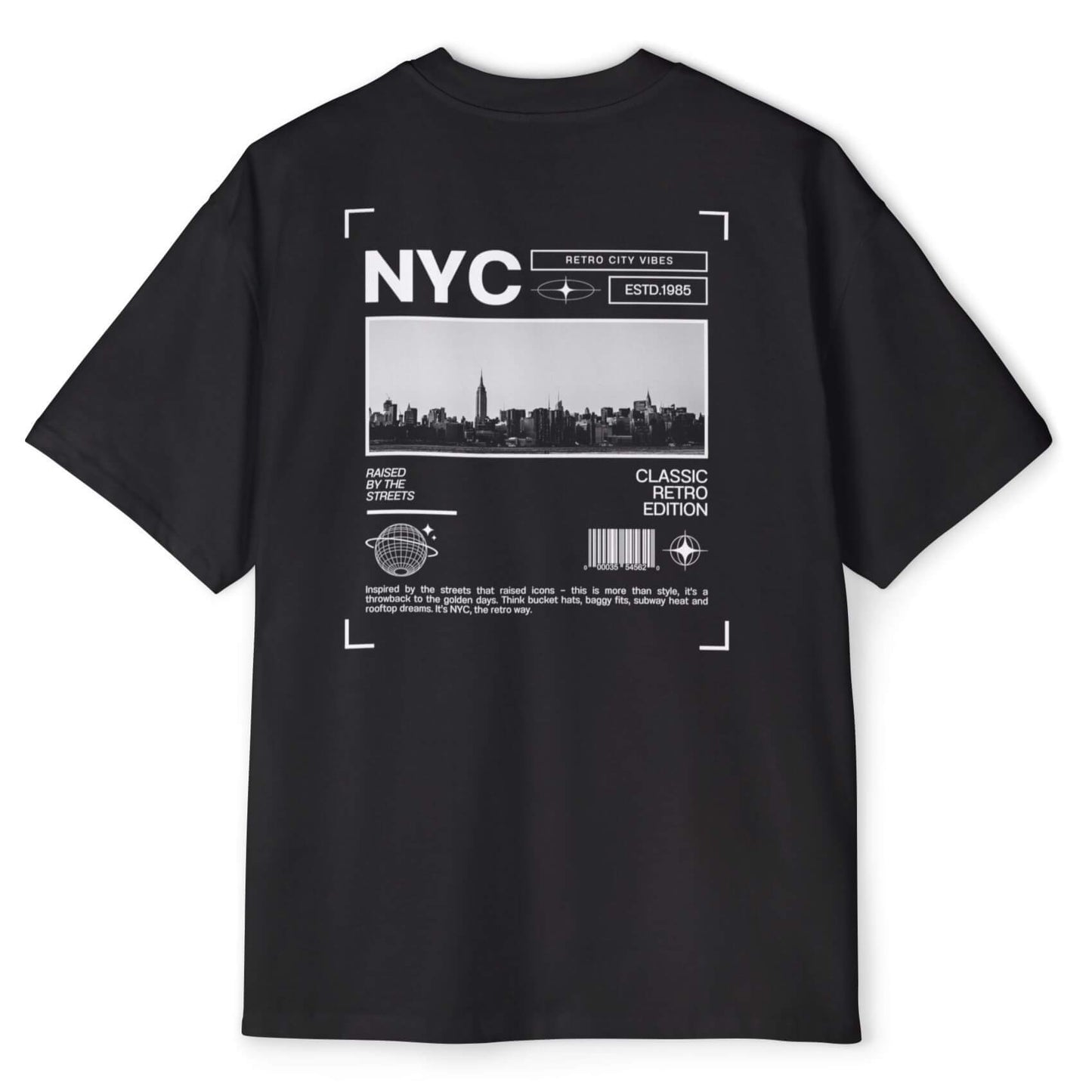 חולצת אוברסייז - NYC