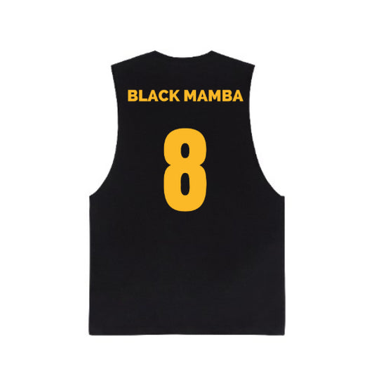 גופיה גזורה - BLACK MAMBA