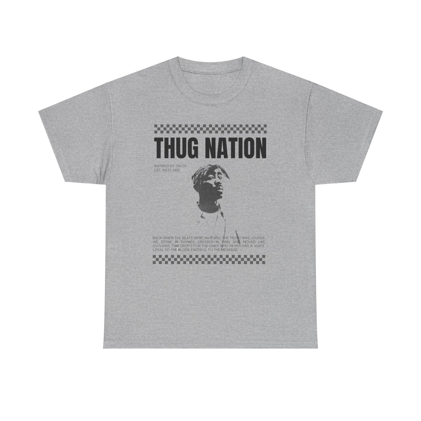 חולצה קצרה - thug nation