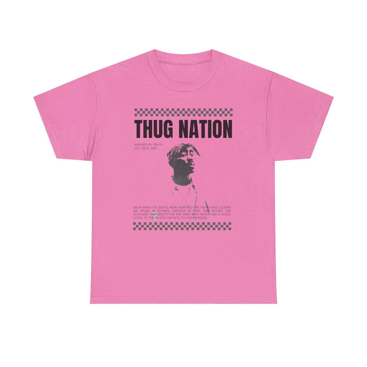 חולצה קצרה - thug nation