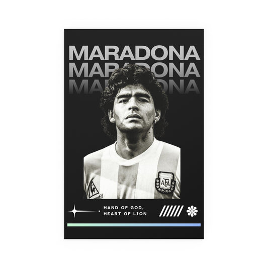 פוסטר 40*60 - MARADONA