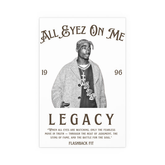 פוסטר 40*60 - ALL EYEZ ON ME