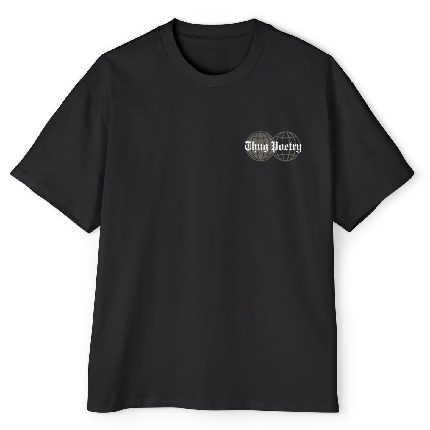 חולצת אוברסייז - thug poetry