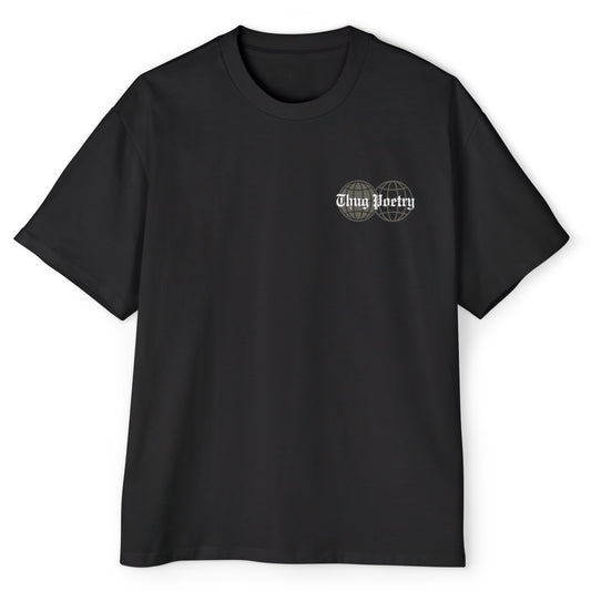 חולצת אוברסייז - thug poetry